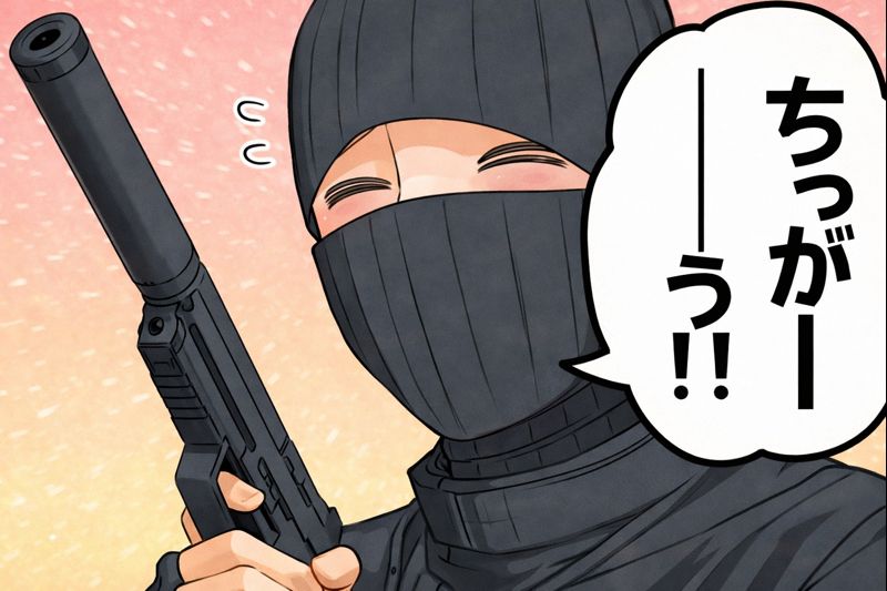 幸せカナコの殺し屋生活　イメージイラスト