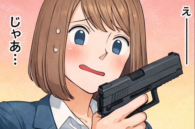 幸せカナコの殺し屋生活　イメージイラスト